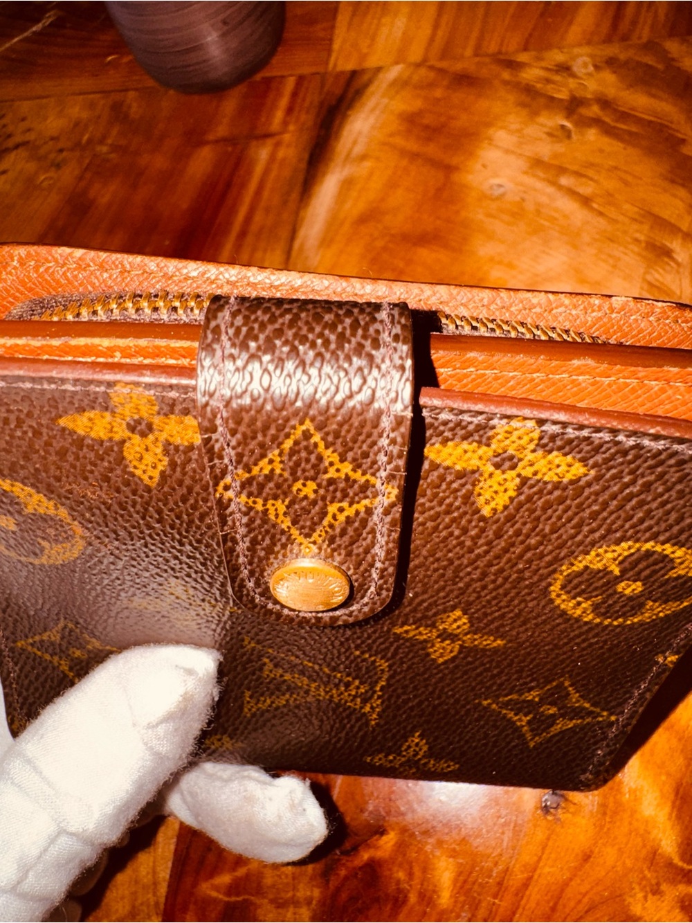 Louis Vuitton monogram compact wallet, vintage 1995 - Picture 6 of 15